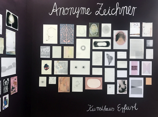Ausstellung "ANONYME ZEICHNER*innen" in Erfurt