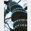 Baum mit LED-Schlange